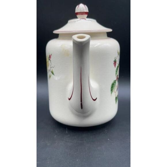 Vintage Edwin Knowles "Spring Glory" Coffee Pot - 1950s - Picture 5 of 14